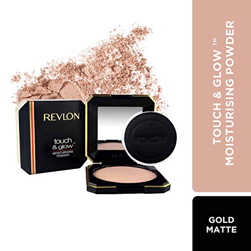 REVLON Touch And Glow Moisturising Powder, Gold Matte