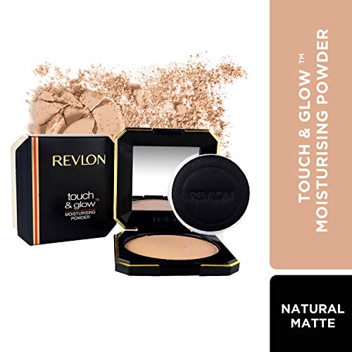 REVLON Touch And Glow Moisturising Powder, Natural Matte