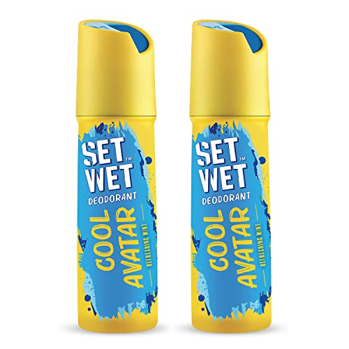 Set Wet Deodorant For Men Cool Avatar Refreshing Mint, Pack of 2