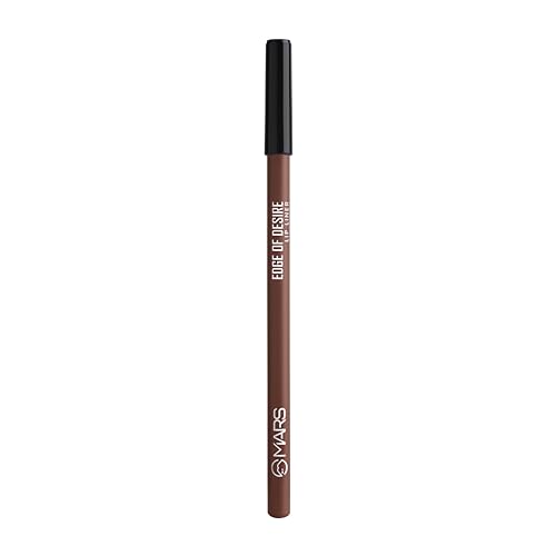Mars Matte Lip Liner One Swipe Smooth Application, Long Lasting Lip Pencil, 02-Deep Dawn