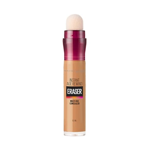 Maybelline New York Pencil Radiant Concealer, Ultra Blendable, Instant Anti Age Dark Circles and Blemish Eraser, Caramel