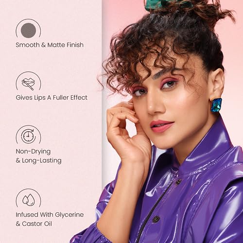 Swiss Beauty Bold Matt Lip Liner, Matte Finish, Non-drying, Shade-06