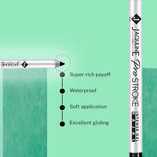 Jaquline USA Pro Stroke Intense Gel Kajal and Sharpener