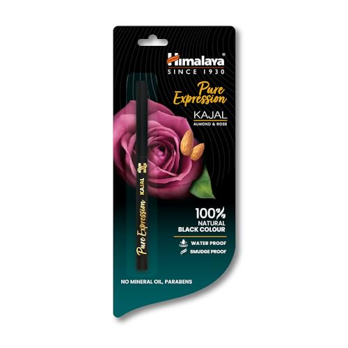 Himalaya Pure Expression Kajal, Matte Finish, Black