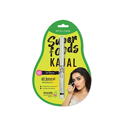 MyGlamm Superfoods Raven Kajal, Black