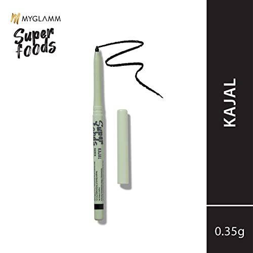 MyGlamm Superfoods Raven Kajal, Black