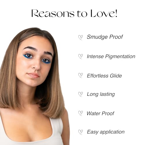 Nourish Mantra Jet Gaze Kajal Urban Rani, Combo, Black & Blue