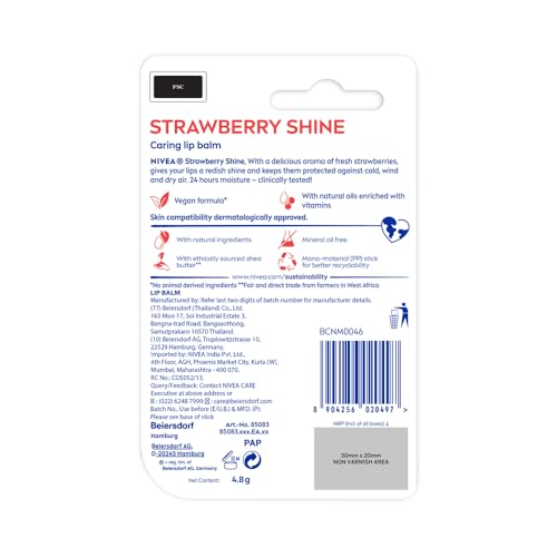 Nivea Strawberry Shine