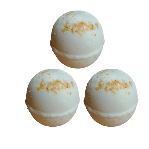 Aaranyam, Bath Bomb, Rose petals, Coffee, Callandulla, Oats, Pink salt, Lavender, Refreshing hot water bath hydrating moisturizing enchanting rose, Pack of 6