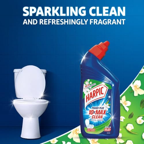Harpic Jasmine, Disinfectant Toilet Cleaner Liquid