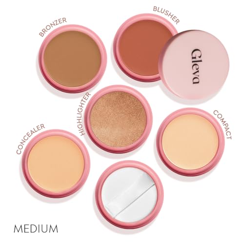 Gleva 5 In 1 Makeup stack WIth Concealer