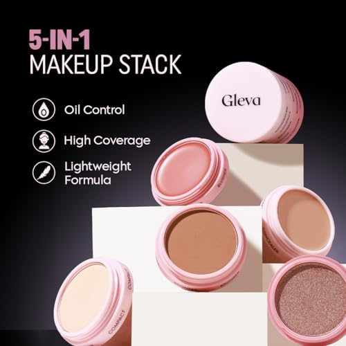 Gleva 5 In 1 Makeup stack WIth Concealer