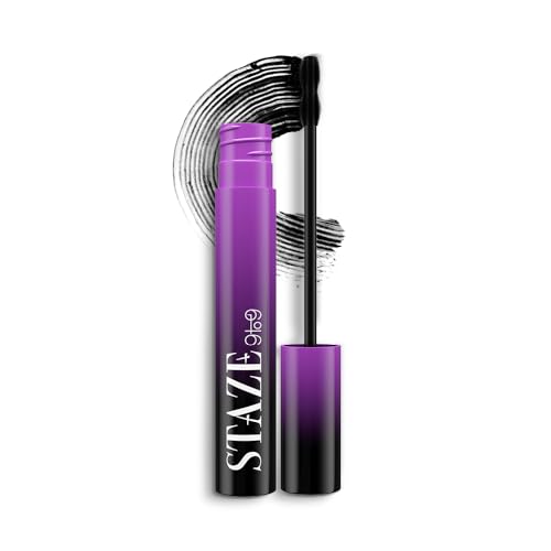 Staze 9to9 All Eyes on You Volumizing Tubing Mascara Clump-Resistant Easy to Remove, Black