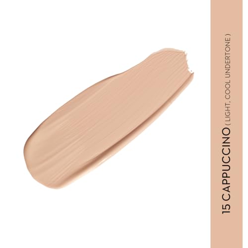 SUGAR Cosmetics Magic Wand, Waterproof Matte Full Coverage Concealer For Normal Skin, 15 Cappuccino
