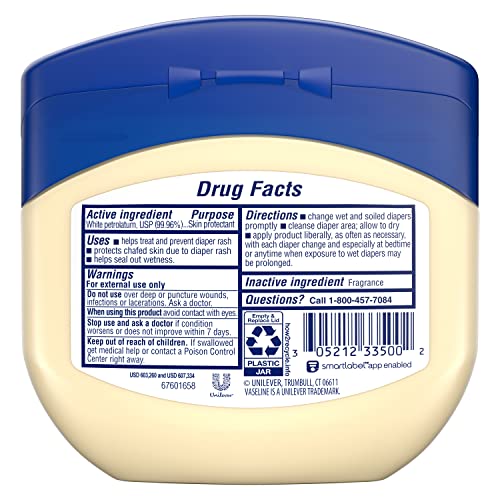Vaseline Vaseline 100% Pure Petroleum Jelly, Baby