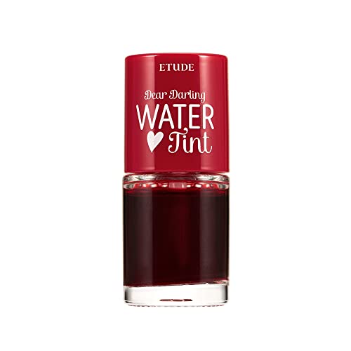 ETUDE Dear Darling Water Gel Luminous Lip & Cheek Tint Long Lasting, Waterproof, Smudgeproof Shade-02, Cherry