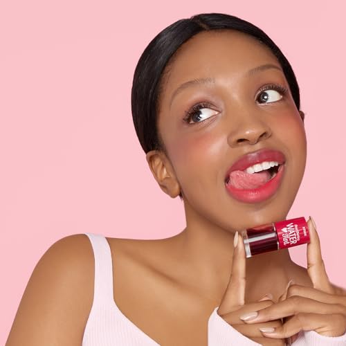 ETUDE Dear Darling Water Gel Luminous Lip & Cheek Tint Long Lasting, Waterproof, Smudgeproof Shade-02, Cherry