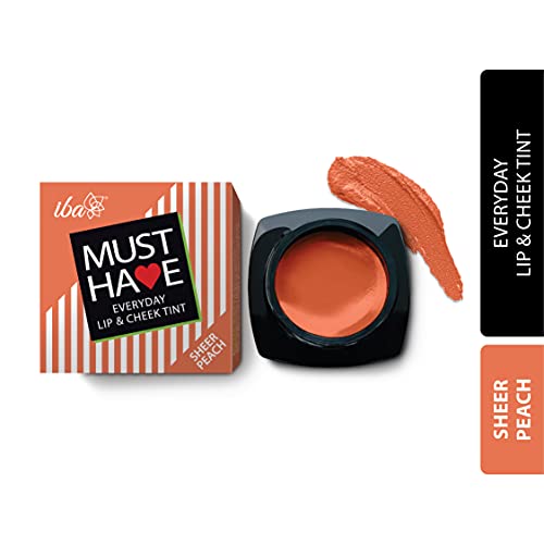 Iba Must Have Everyday Lip & Cheek Tint, Sheer Peach