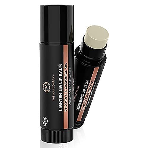 The Man Company Lip Care Combo with Lip Scrub & Lip Balm for Dry & Chapped Lips Lightening & Brightening Dark Lips