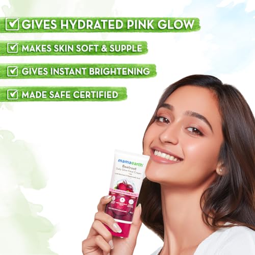 Beetroot Daily Glow Face Cream With Beetroot & Hyaluronic Acid