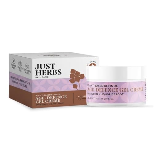 Just Herbs Age-defence Gel Creme - Plant-based Retinol