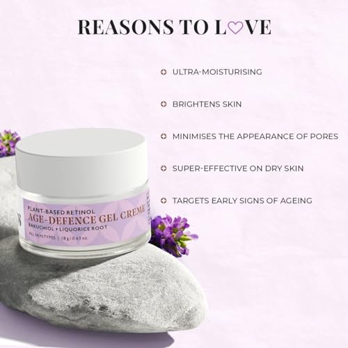 Just Herbs Age-defence Gel Creme - Plant-based Retinol