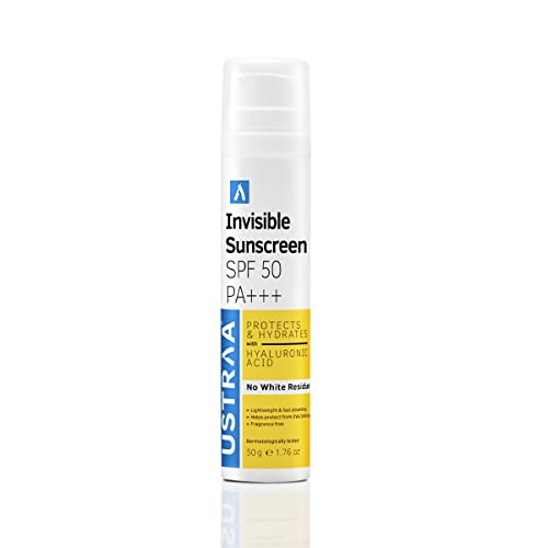 Ustraa Invisible Sunscreen For All Skin Type - Spf 50 & Pa+++