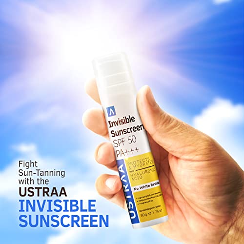 Ustraa Invisible Sunscreen For All Skin Type - Spf 50 & Pa+++