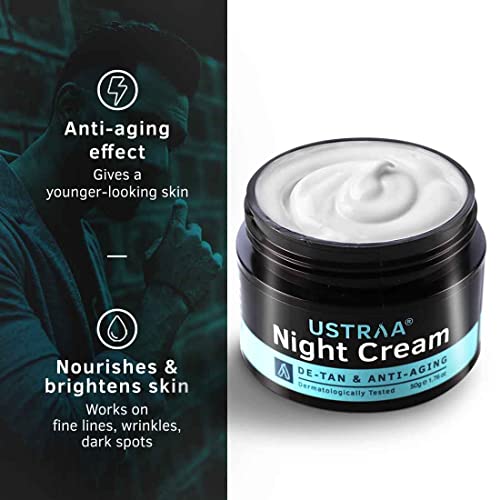 Ustraa Night Cream - De-Tan & Anti-Aging