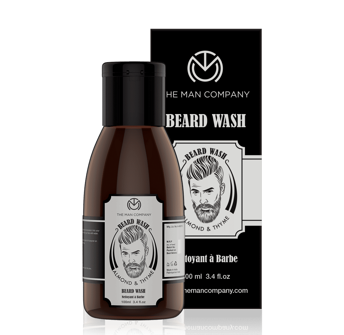 The Man Company Beard Wash Almond & Thyme