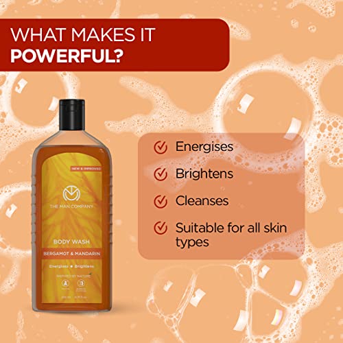 The Man Company Body Wash Bergamot & Mandarin