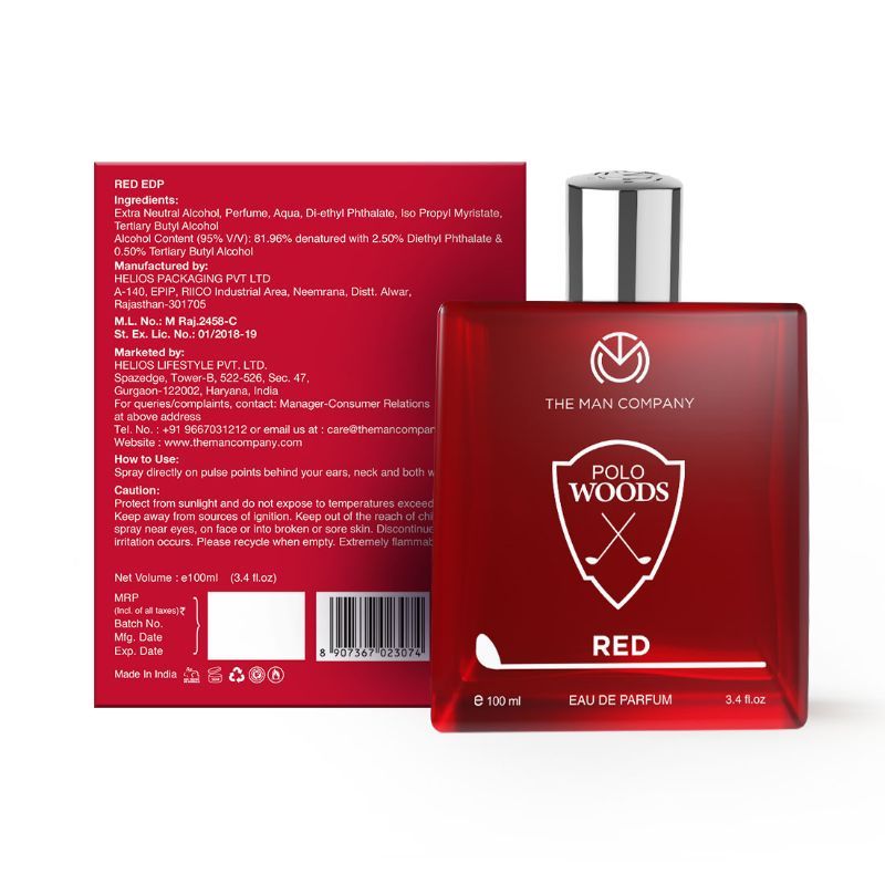 The Man Company Edp Polo Red