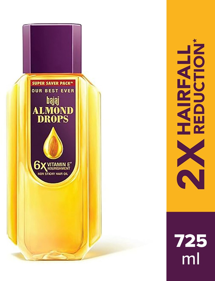 Bajaj Almond Drops With 6X Vitamin E Nourishment For