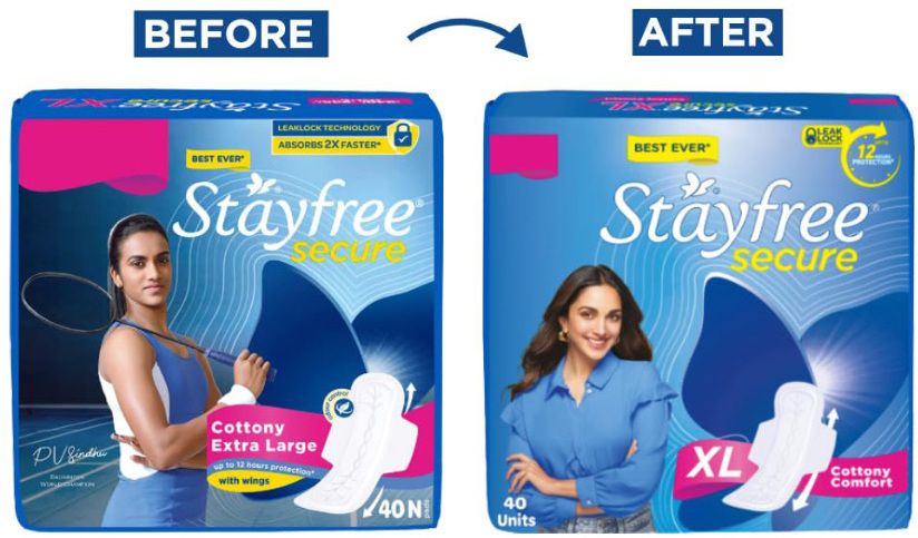 Stayfree Secure Xl Cottony Cover Sanitary Pad (Pack Of 80) Combo Pack Sanitary Pad