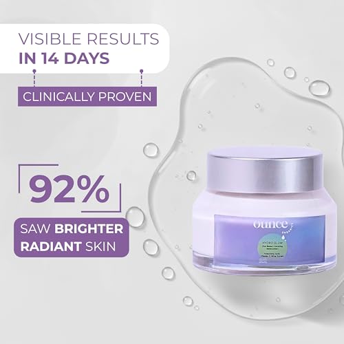 Ounce Organics Hydro Glow Moisturizer For Dry and Oily Skin 50gm