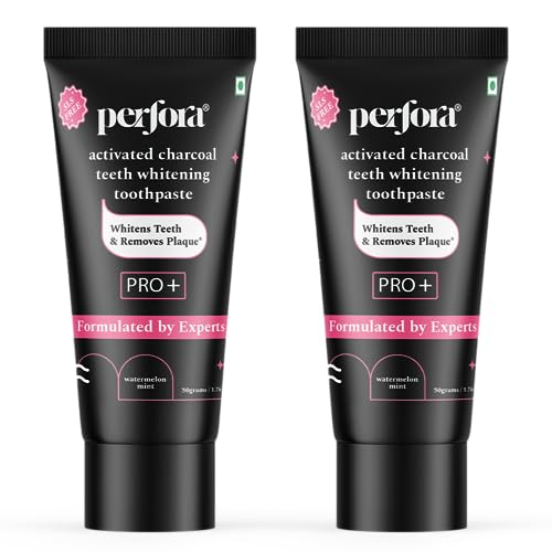 Perforacare Activated Charcoal Whitening Toothpaste 