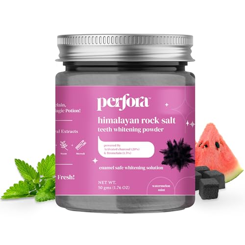 Perforacare Charcoal Teeth Whitening Powder | Enamel