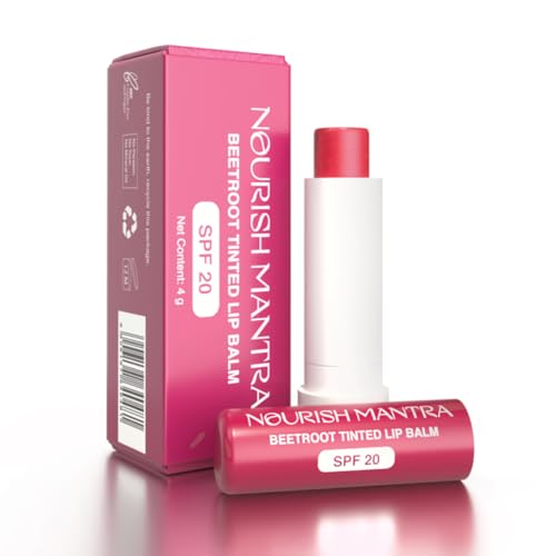 Nourish Mantra Beetroot Tinted Lip Balm With Spf 20