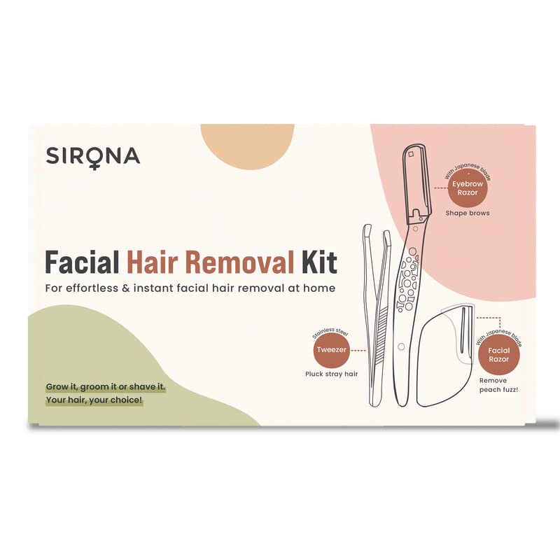 Sirona Facial 3-In-1 Hair Removal Kit | Women Person Sirona Facial 3-In-1 Hair Removal Kit | Women Person