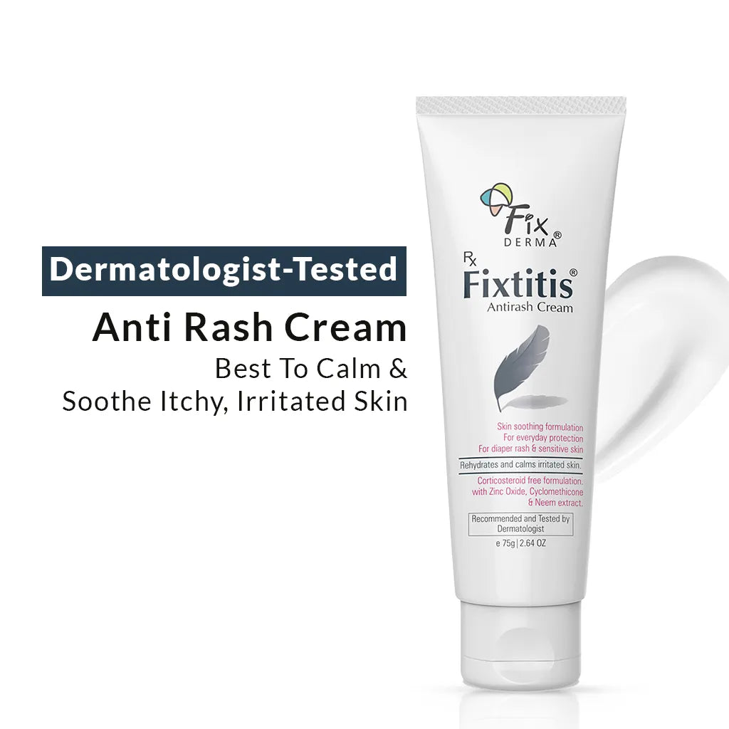 FIXDERMA Fixtitis Anti Rash Cream | Dermatologist Te