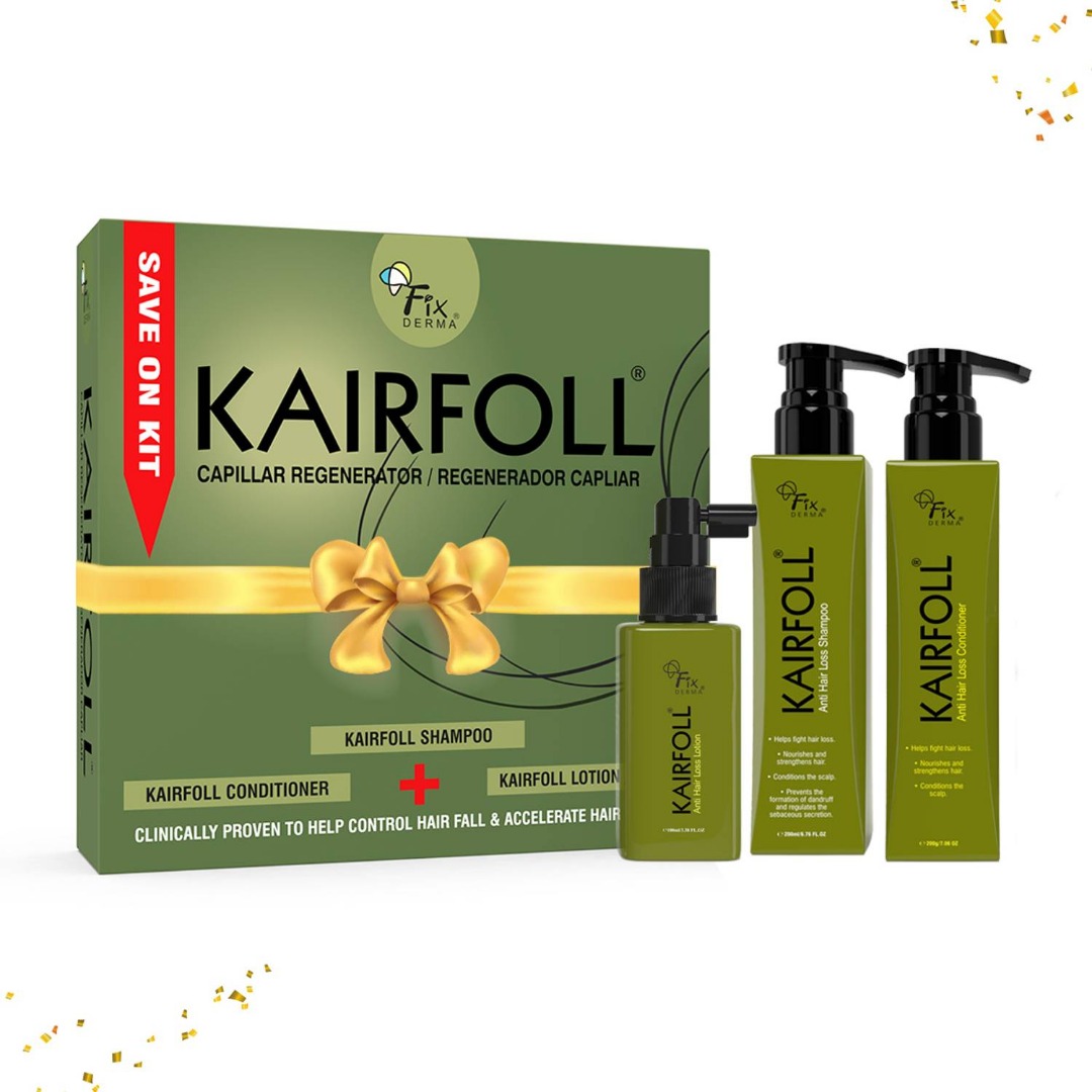 FIXDERMA Hair Fall Control Kit | Dermatologist Teste FIXDERMA Hair Fall Control Kit | Dermatologist Teste