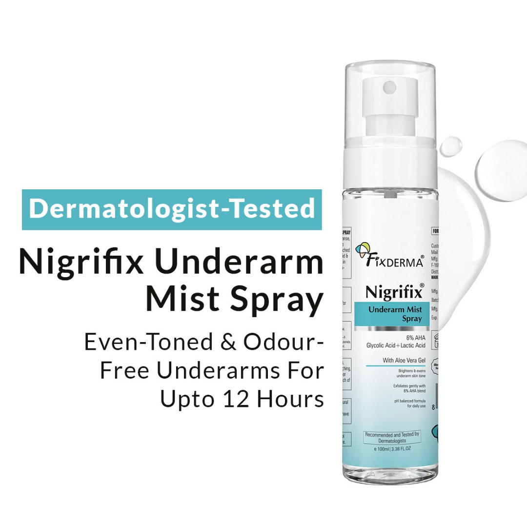 FIXDERMA Nigrifix Underarm Mist Spray | Dermatologis