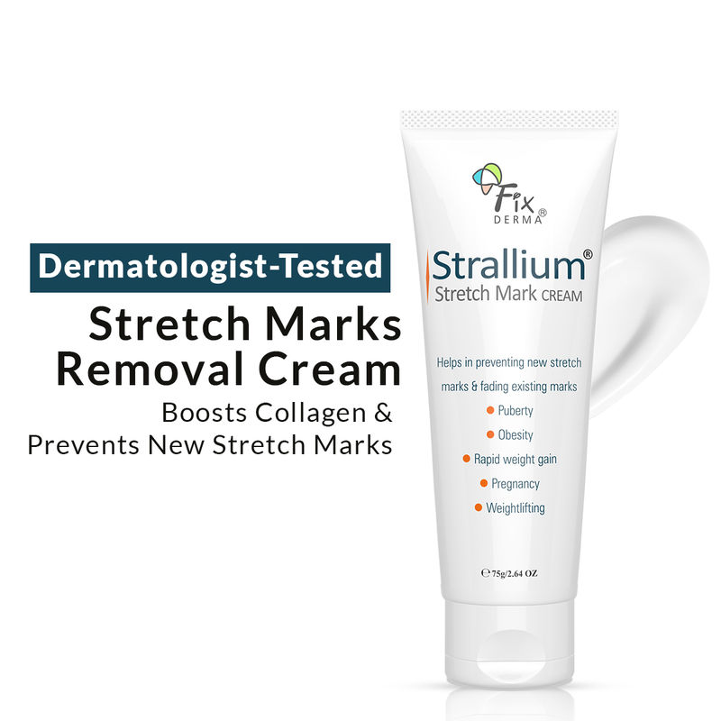 FIXDERMA Strallium Stretch Marks Cream | Dermatologi FIXDERMA Strallium Stretch Marks Cream | Dermatologi
