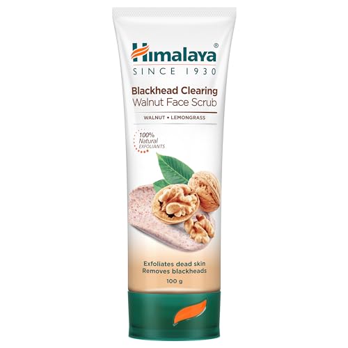 Himalaya Blackhead Clearing Walnut Face Scrub | Gent