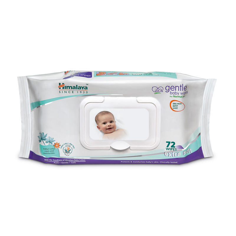 Himalaya Gentle Baby Wipes  Clinically Tested | Gent