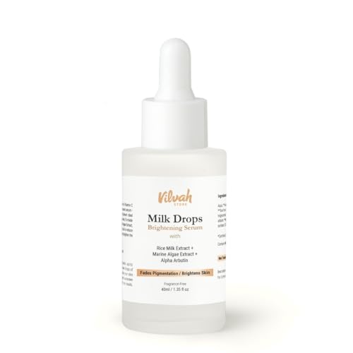 Vilvah Milk Drops Brightening Serum | Alpha Arbutin 