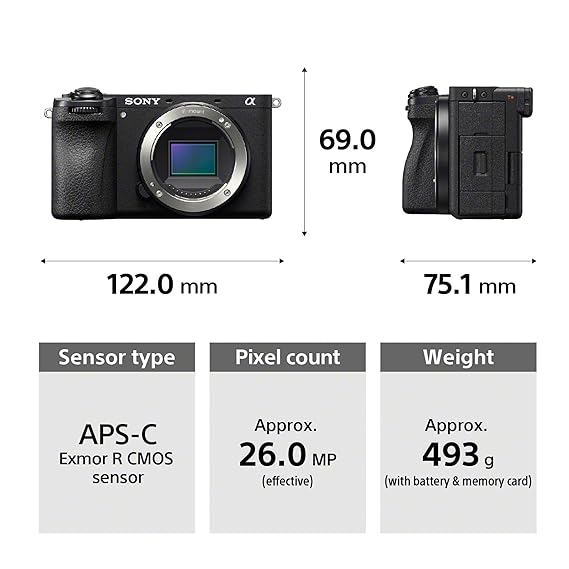 Sony Alpha ILCE-6700M APS-C Interchangeable-Lens Mirrorless Camera