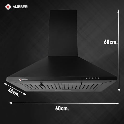 Ambber Elegant 60 Wall Mounted Chimney 800 CMH