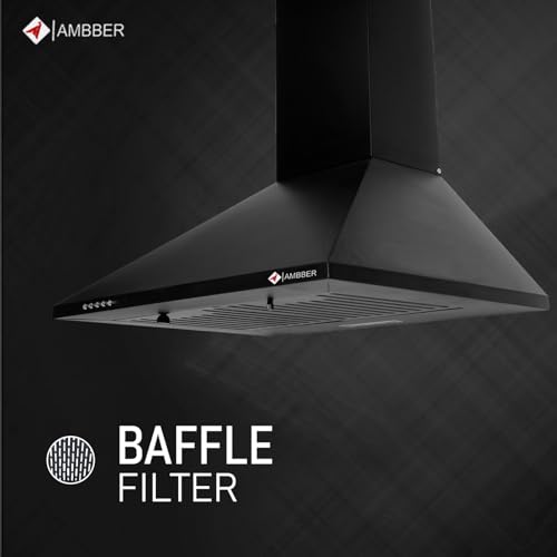 Ambber Elegant 60 Wall Mounted Chimney 800 CMH