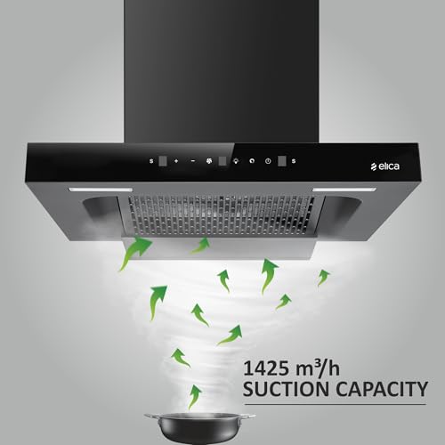 Elica 90 cm 1425 CMH Filterless Autoclean Kitchen Chimney